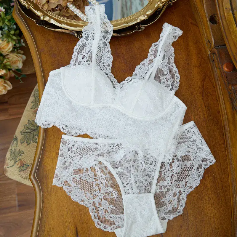 Naked Lace Underwear Pink French Dragon Vest - Image 4