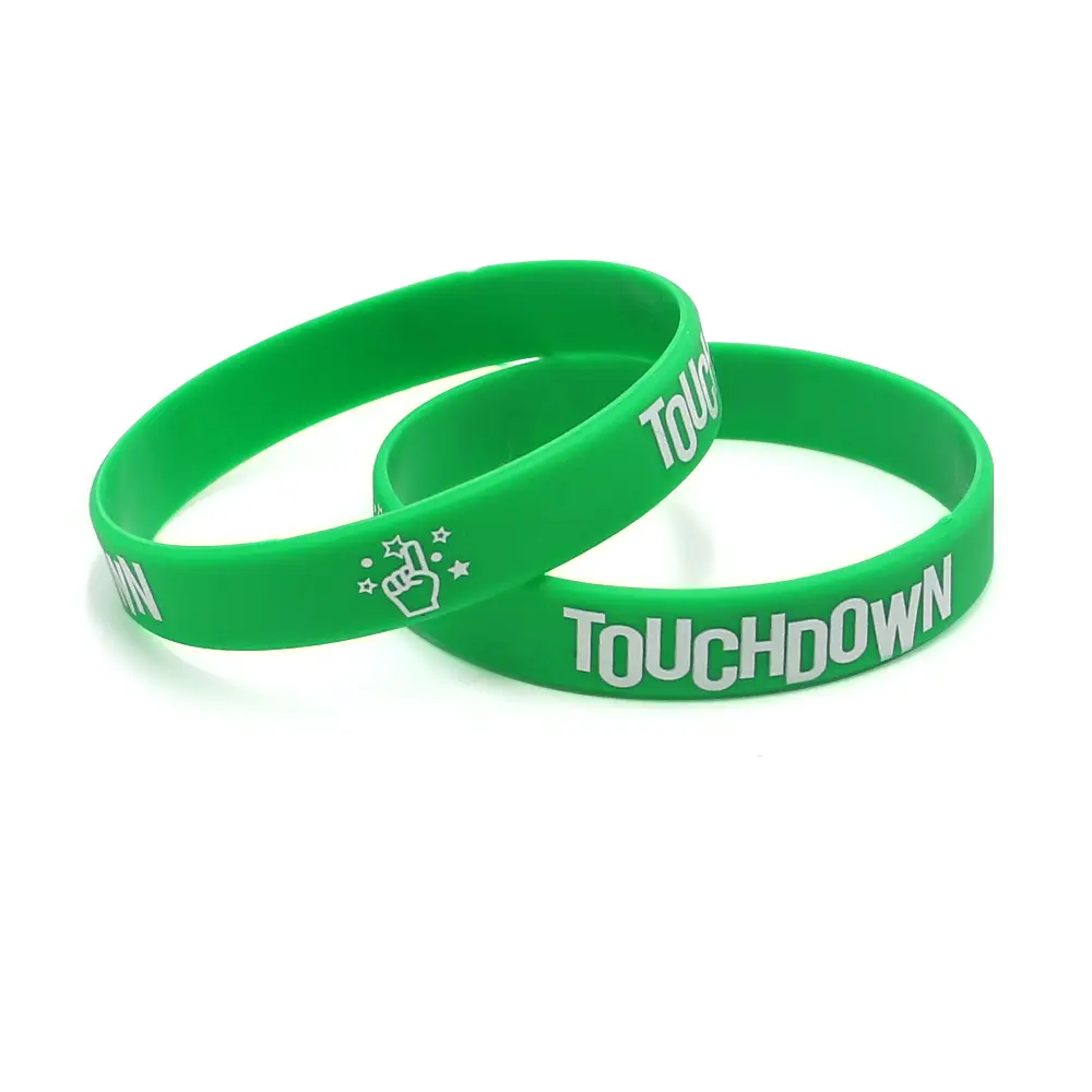 Teen Silicone Rugby Bracelet with Ball Theme