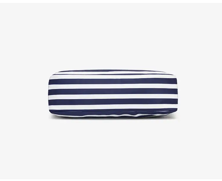 Cross-Border Travel Folding Striped Waterproof Beach Bag — feature 13