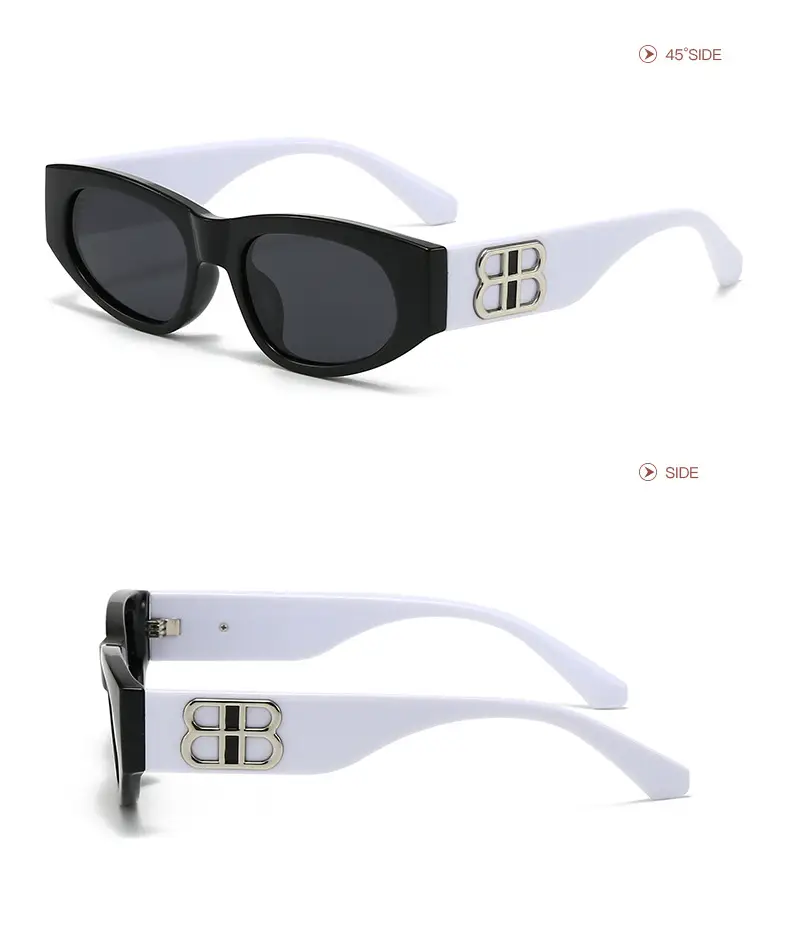 Women's Polarized Sunglasses Brown Cat's Eye Design — feature 10