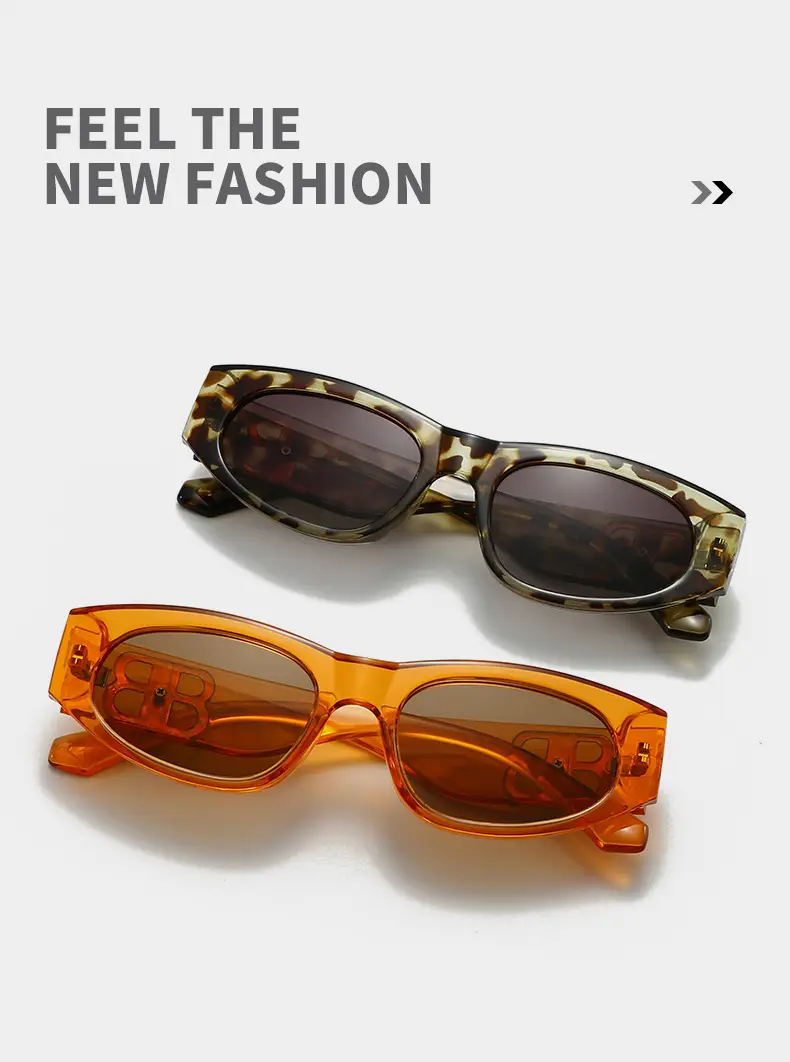 Women's Polarized Sunglasses Brown Cat's Eye Design — feature 3