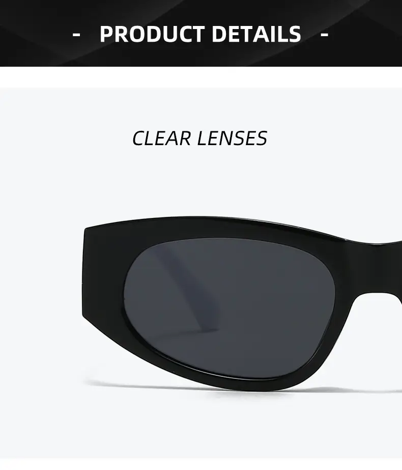 Women's Polarized Sunglasses Brown Cat's Eye Design — feature 7