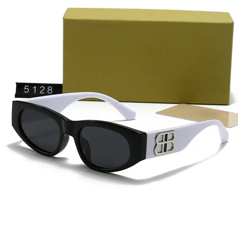 Women's Polarized Sunglasses Brown Cat's Eye Design