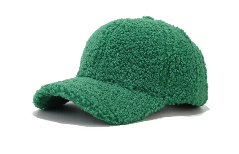 Women Winter Cap Brown Plush Warm Beige — feature 11