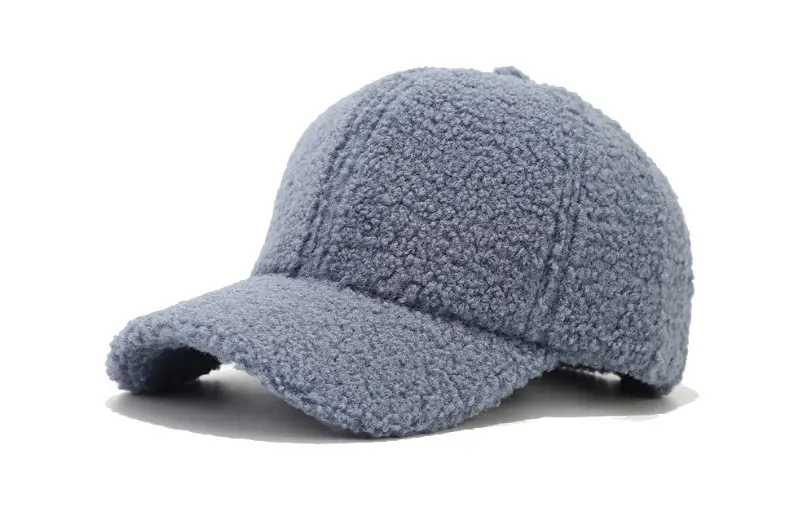 Women Winter Cap Brown Plush Warm Beige — feature 16