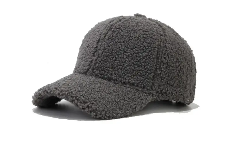Women Winter Cap Brown Plush Warm Beige — feature 19