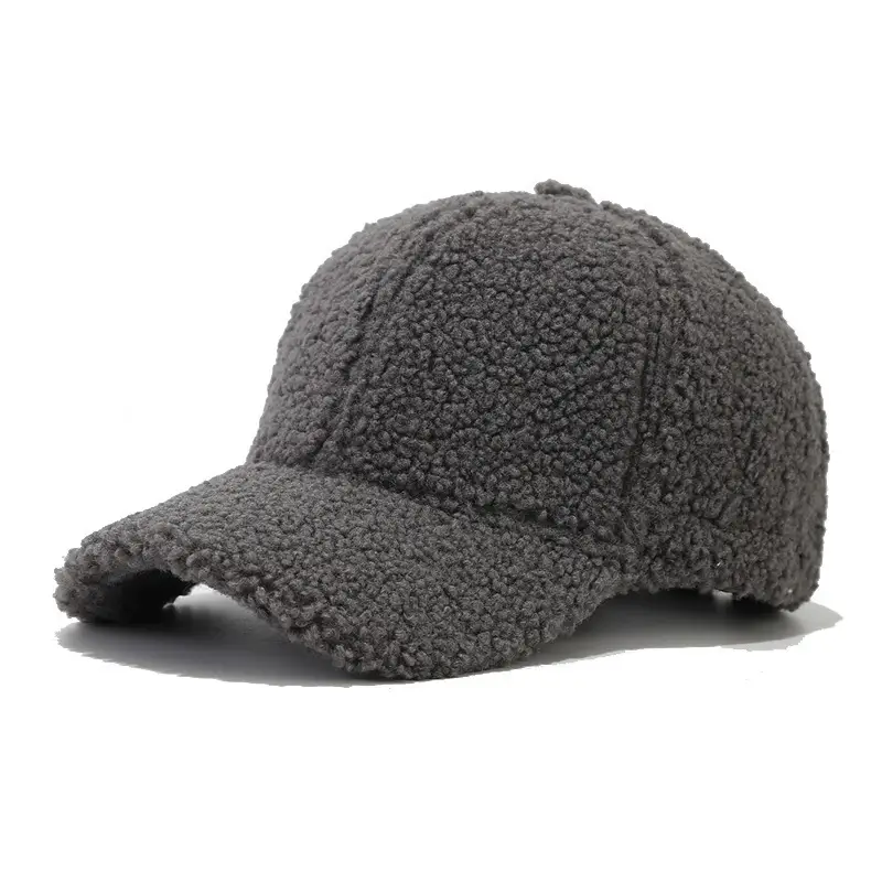 Women Winter Cap Brown Plush Warm Beige - Image 10
