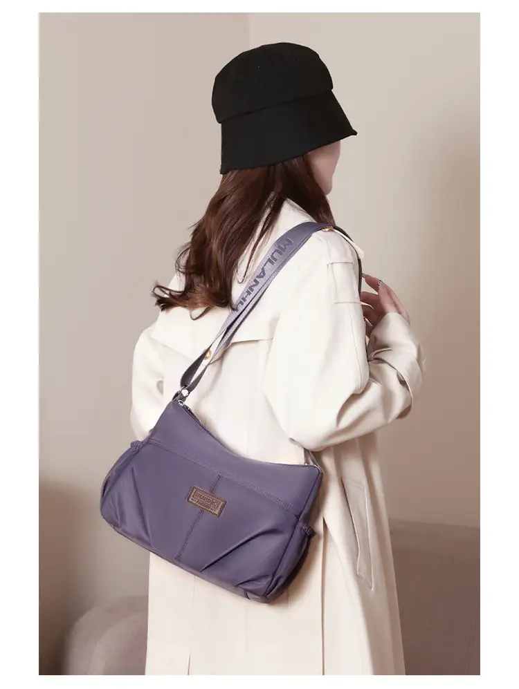 Light Blue Quilted Crossbody Bag for Women — feature 20