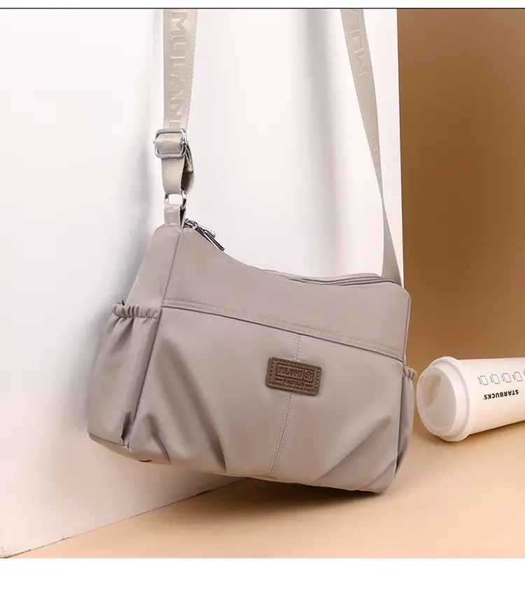 Light Blue Quilted Crossbody Bag for Women — feature 7