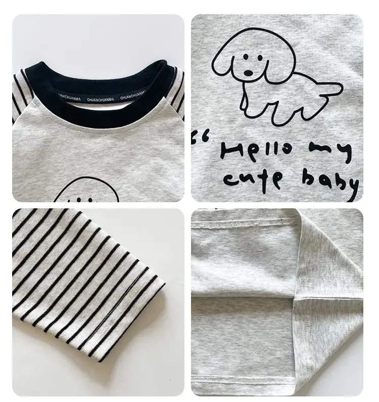 Kids Raglan Sleeve T-Shirt Boys Spring Wear — feature 7