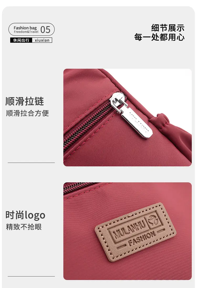 Light Blue Mu Lan Arc Crossbody Bag 2024 — feature 11