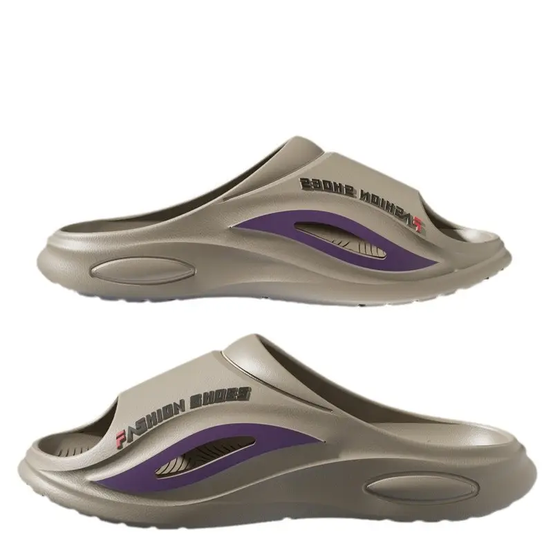Thick bottom EVA men's wear-resistant slippers new summer men's home outdoor wear indoor non-slip soft bottom deodorant trend - Image 8