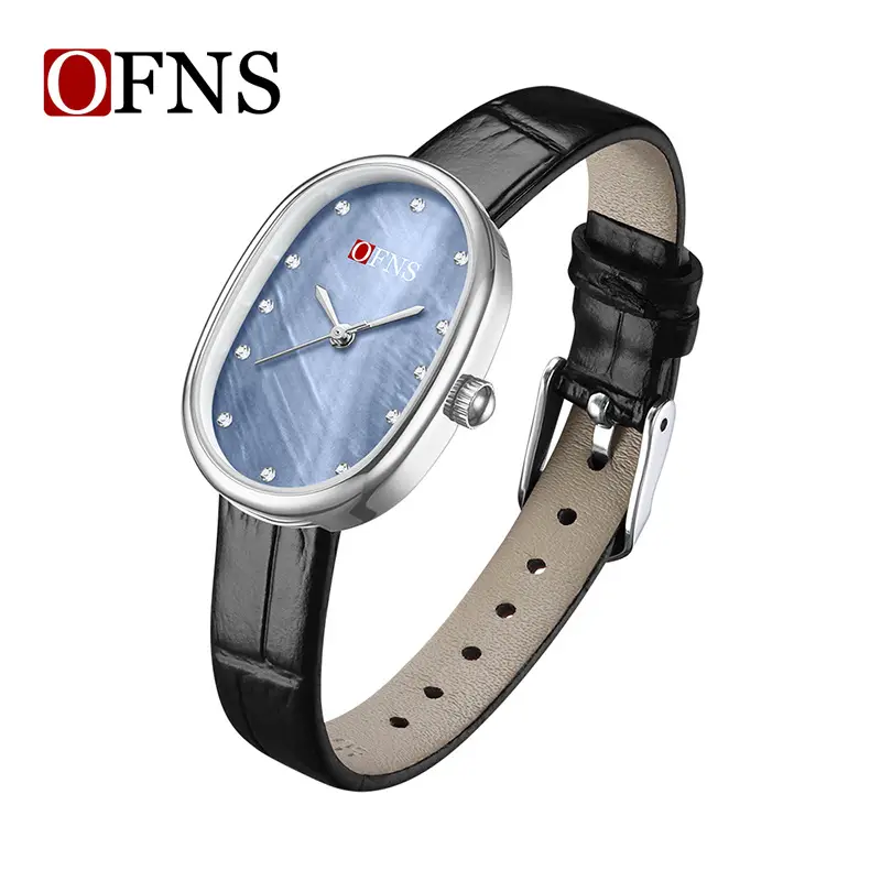 O'Fannie Women's Quartz Watch Belt with Diamond Ecrone