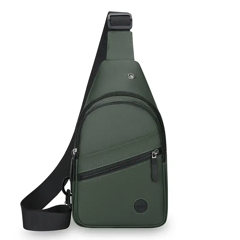 Men's Grey Business Crossbody Bag 2025 Multi Functional - Image 2