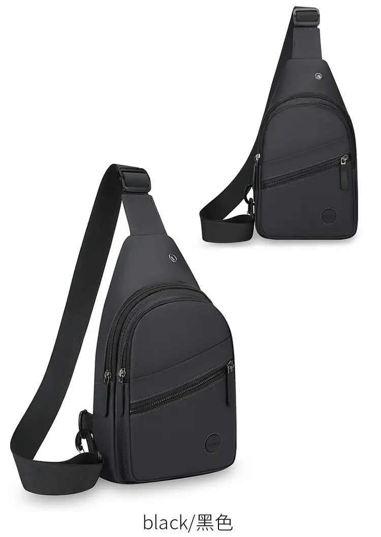 Men's Waterproof Oxford Chest Bag Large Capacity — feature 22