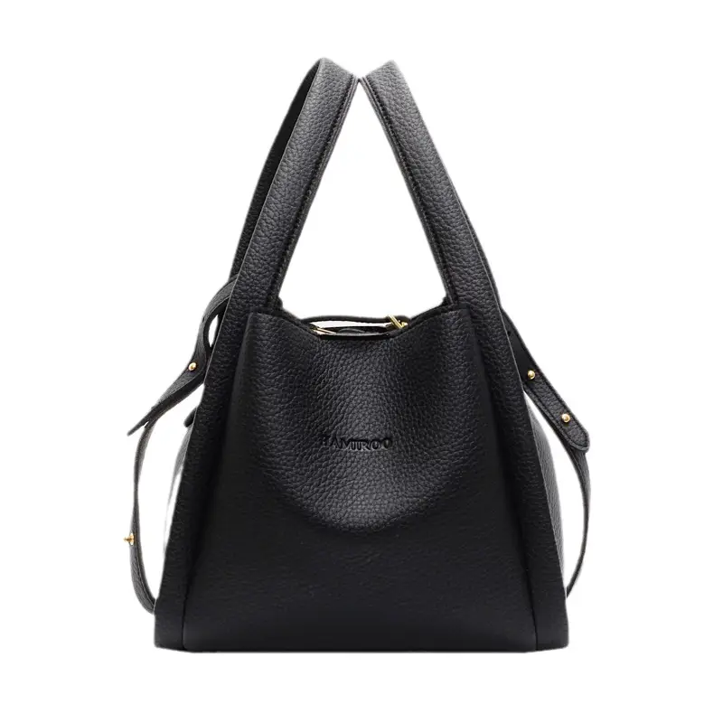Women's Soft Leather Diagonal Bucket Bag Brown 2025 - Image 10