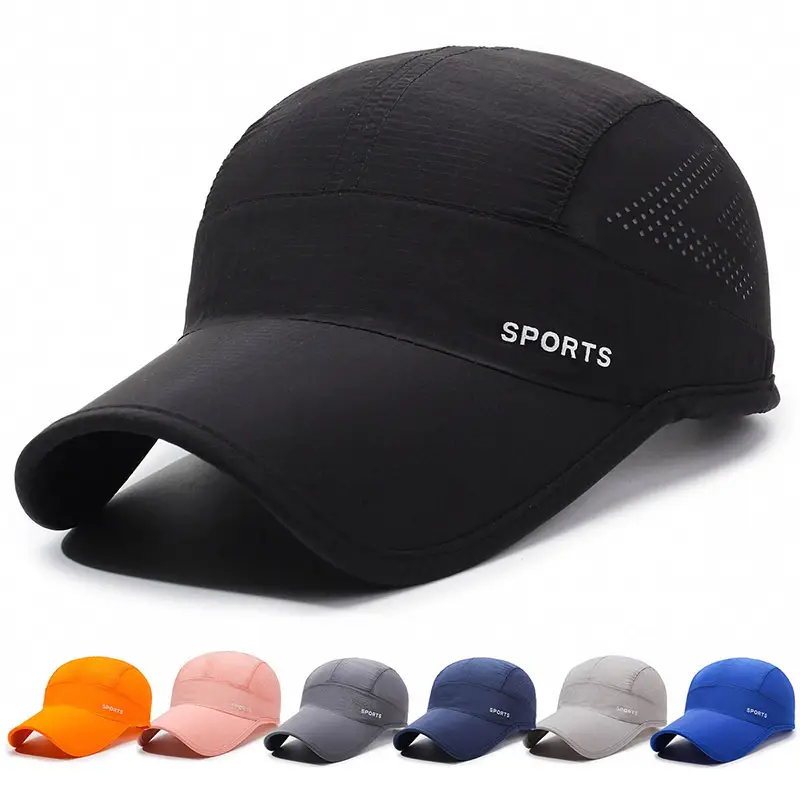 Men Blue Sports Cap Spring Summer Lightweight Cap - Image 8