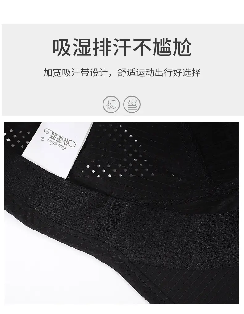 Men Blue Sports Cap Spring Summer Lightweight Cap — feature 3