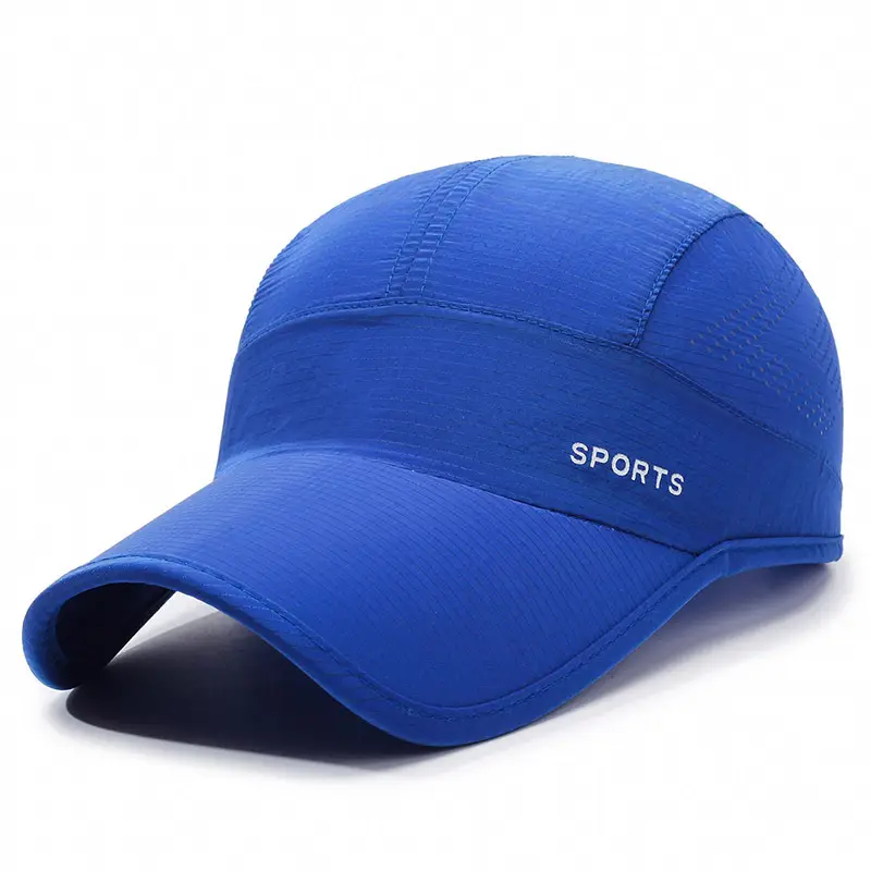 Men Blue Sports Cap Spring Summer Lightweight Cap - Image 3