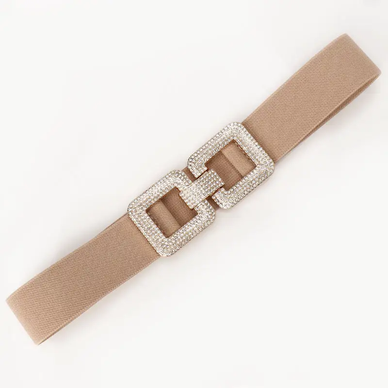 Diamond Encrusted Elastic Waist Belt for Women - Image 4