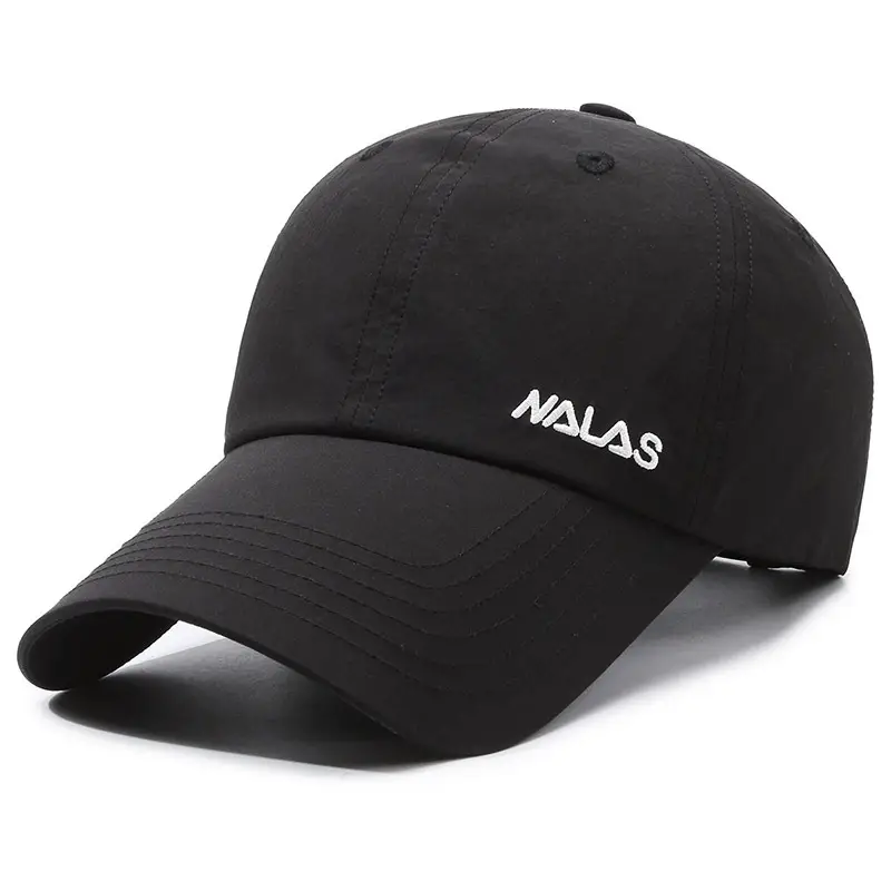 Men's Green Embroidered Baseball Cap with Sunshade - Image 13