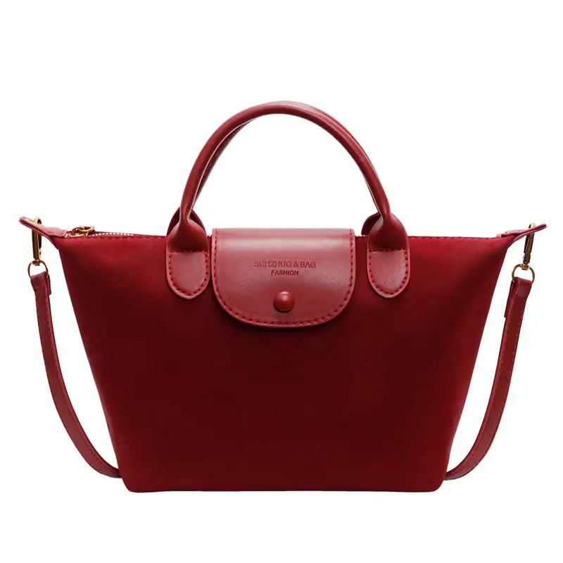 Red Women's Crossbody Shoulder Bag Autumn Winter 2024 - Image 5
