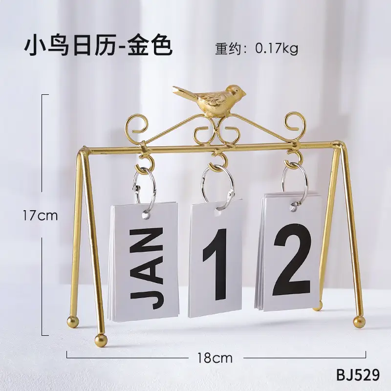 Creative Wooden Calendar Ornament Kindergarten Dining Table Desktop Date Calendar Perpetual Calendar Photo Decoration Props