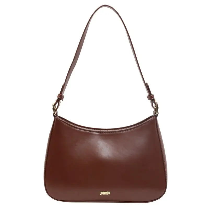 Women's Red PU Leather Shoulder Bag 18x25cm - Image 9