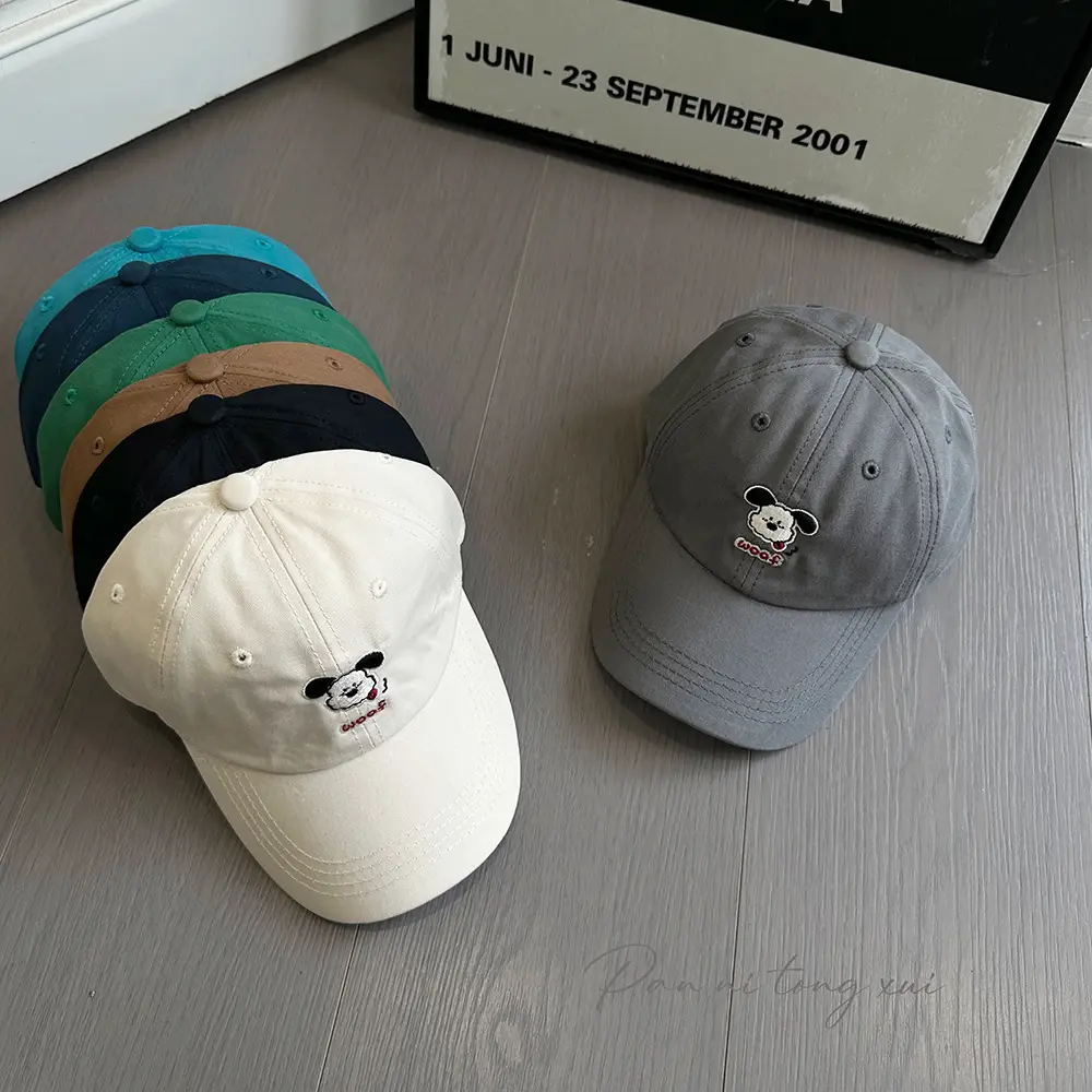 Cute Cartoon Cap for Girls Spring School Casual