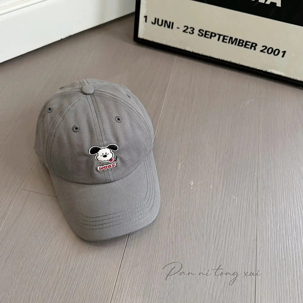 Cute Cartoon Cap for Girls Spring School Casual