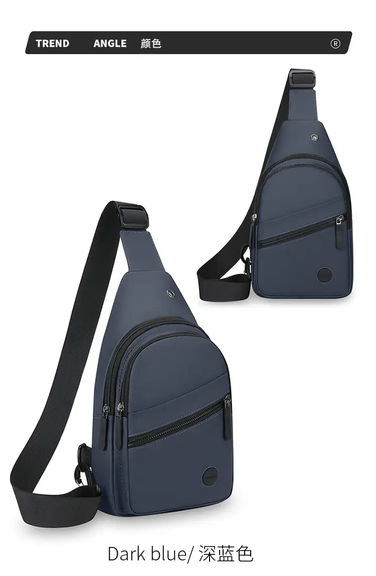 Men's Green Crossbody Bag with Adjustable Strap — feature 21