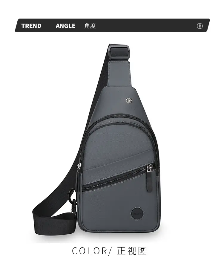 Men's Green Crossbody Bag with Adjustable Strap — feature 25