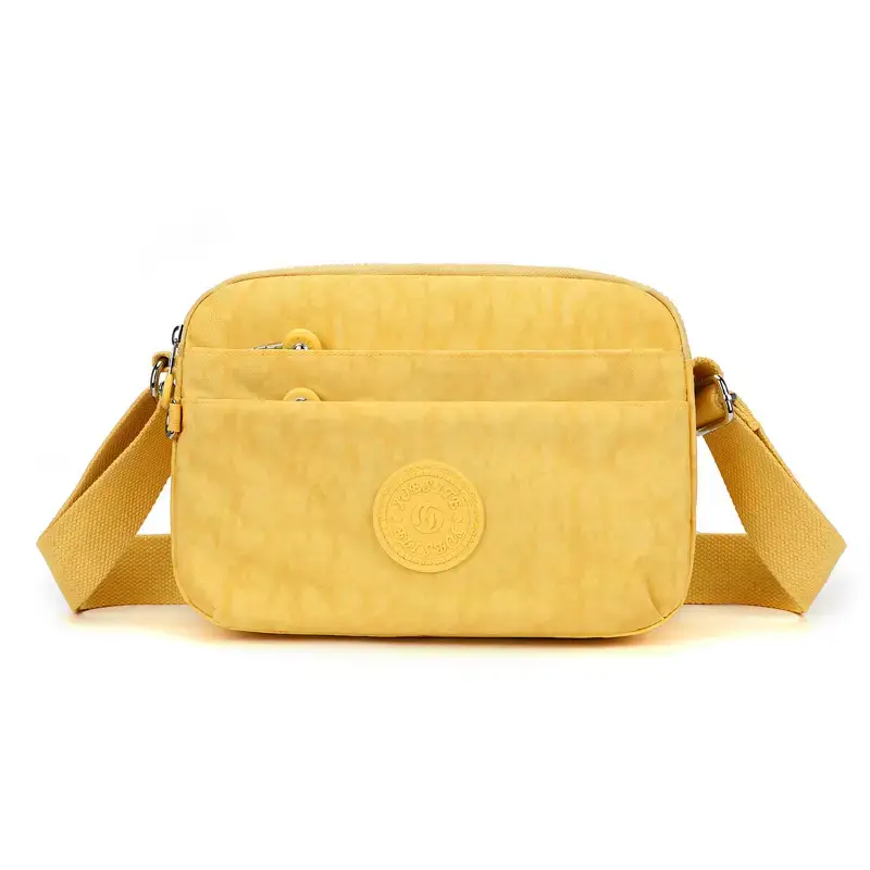 Yellow Velvet Crossbody Bag for Women 2024 - Image 7