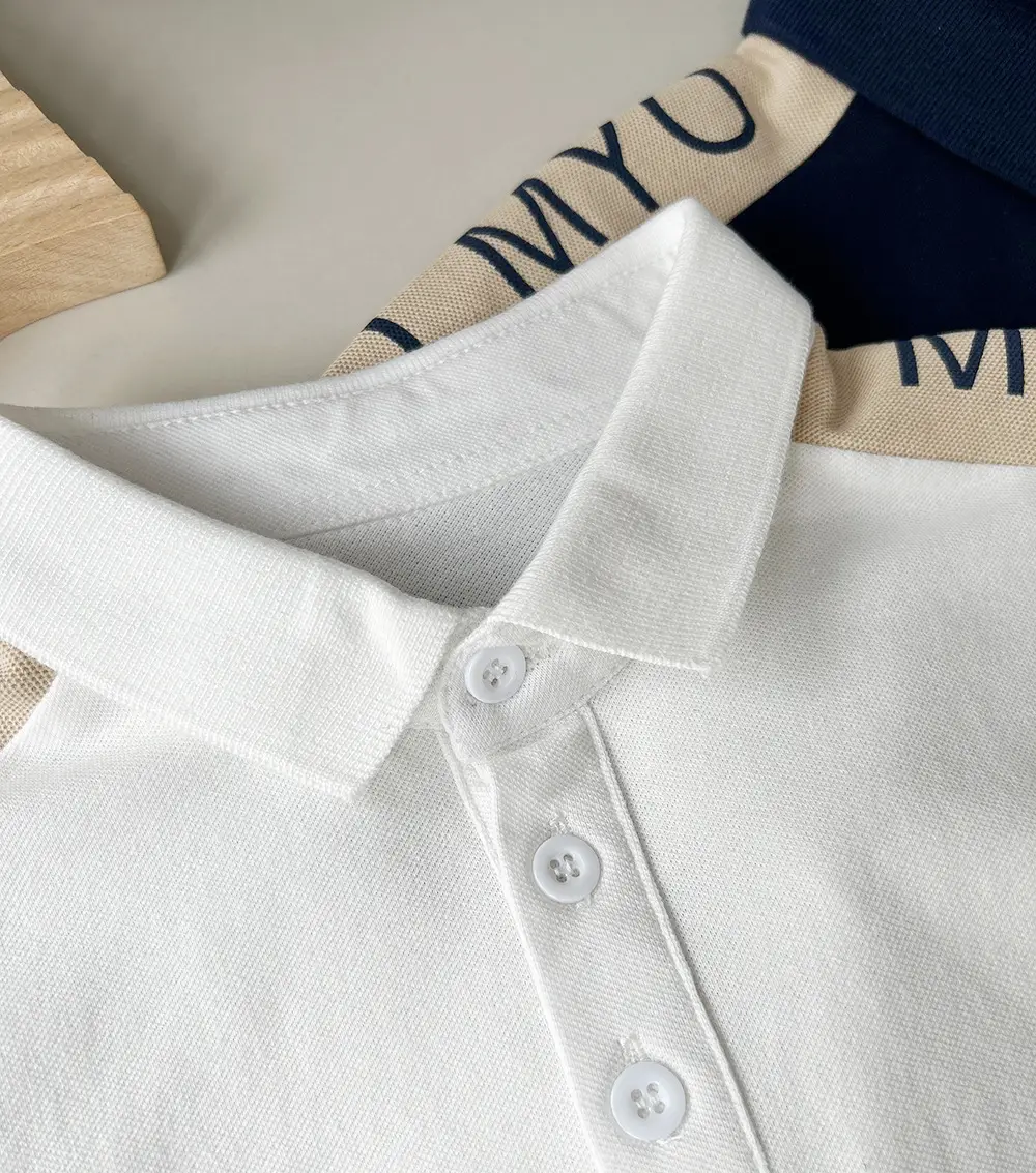 2025 Boys Navy Polo Short Sleeve Summer Wear — feature 7