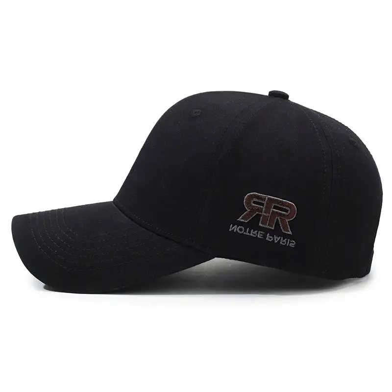 Men's Brown Embroidered Baseball Cap with Logo - Image 10