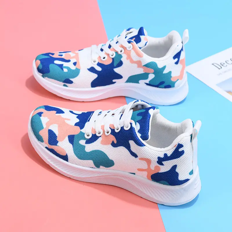 Women Leopard Print Casual Sneakers New Arrival - Image 6