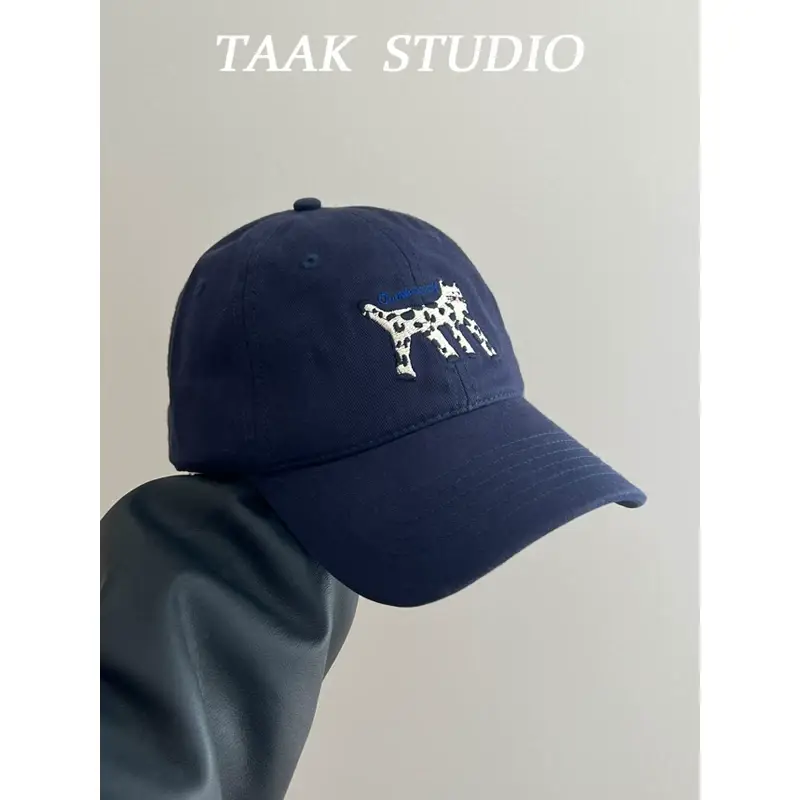 Japanese Cat Spotted Baseball Cap for Kids Beige — feature 10