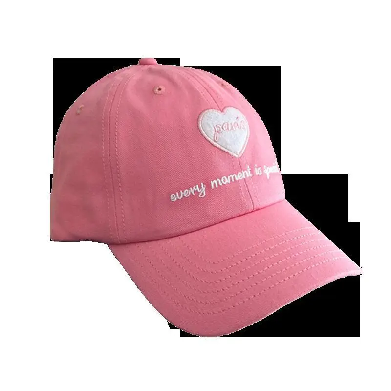 White Love Letter Baseball Cap for Kids Spring Summer - Image 7