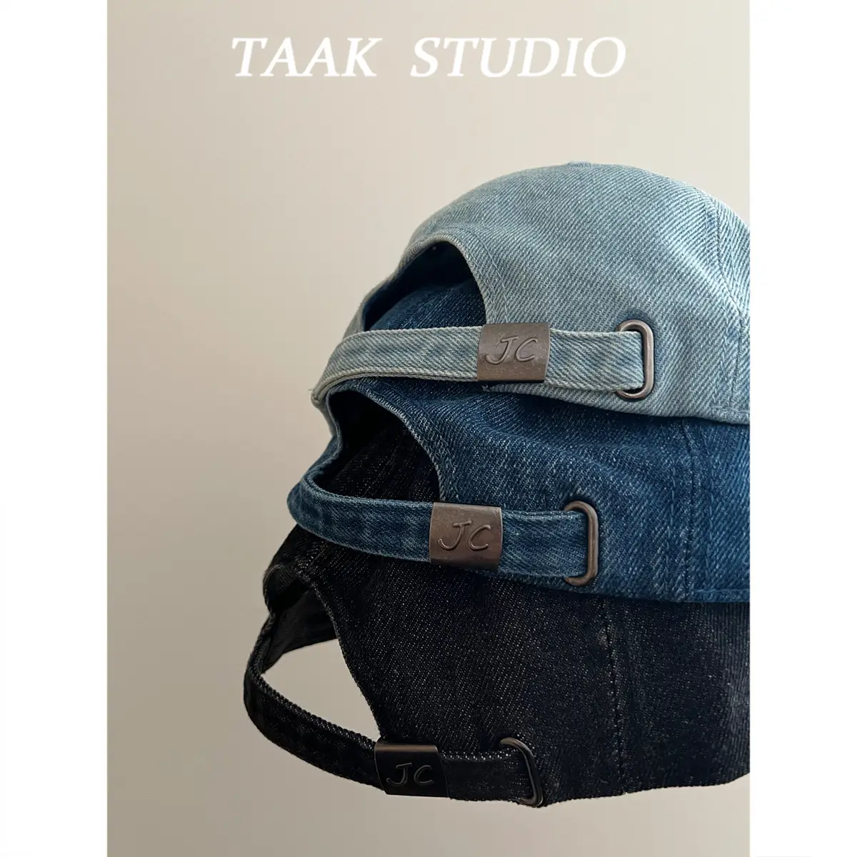 Vintage Washed Denim Baseball Cap for Kids Spring Summer All-Match - Image 6