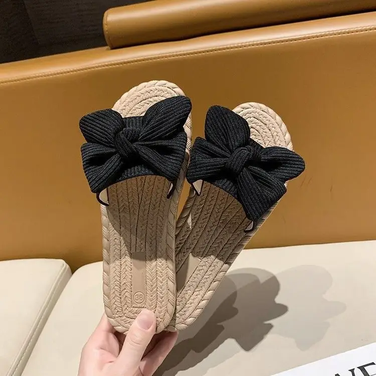 Chanel Style Fashionable 2025 Original Design Summer Super Hot Style Internet Celebrant Office Outer Wearing Women's Slippers - Image 5