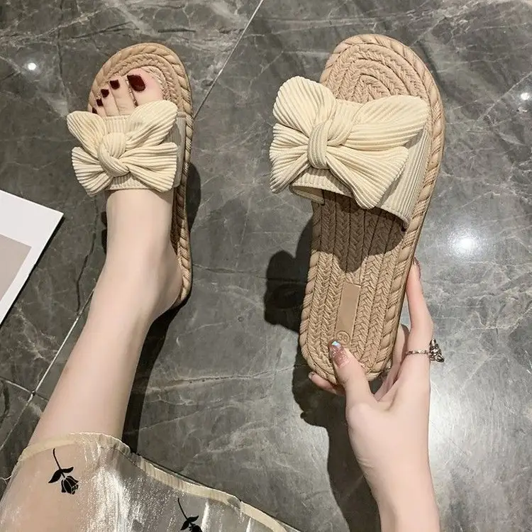 Chanel Style Fashionable 2025 Original Design Summer Super Hot Style Internet Celebrant Office Outer Wearing Women's Slippers - Image 6
