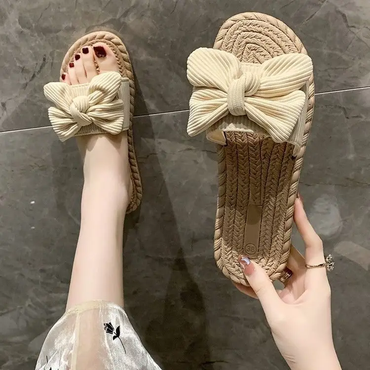 Chanel Style Fashionable 2025 Original Design Summer Super Hot Style Internet Celebrant Office Outer Wearing Women's Slippers - Image 2
