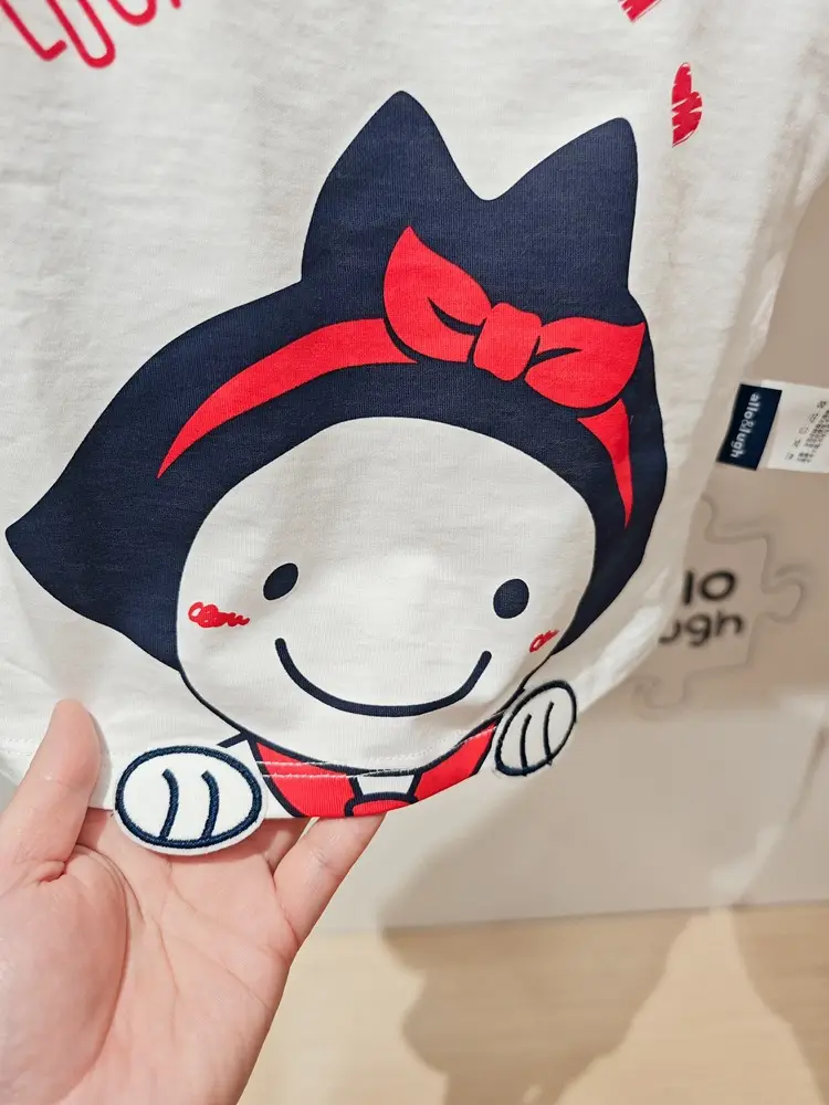 Kids Round Neck T-Shirt Navy Blue Shorts Set — feature 26
