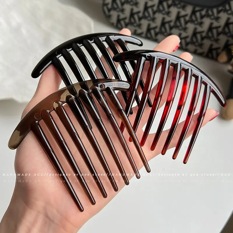 Leopard Print Hair Combs for Girls All Match — feature 5