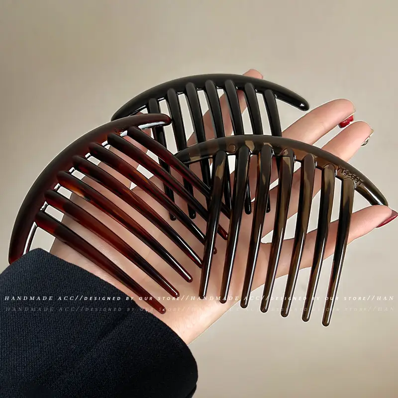 Leopard Print Hair Combs for Girls All Match — feature 7
