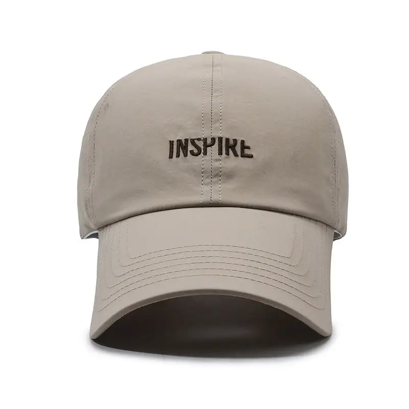 Men Grey Mesh Baseball Cap Inspire Embroidery - Image 7