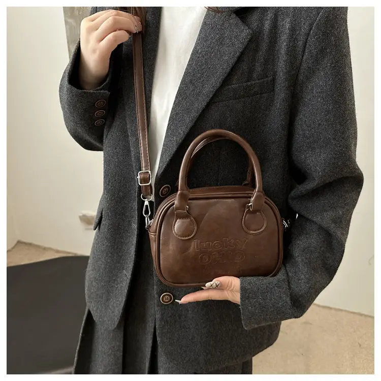 Black Vintage Maillard Style Shoulder Crossbody Bag Women 2024 — feature 10