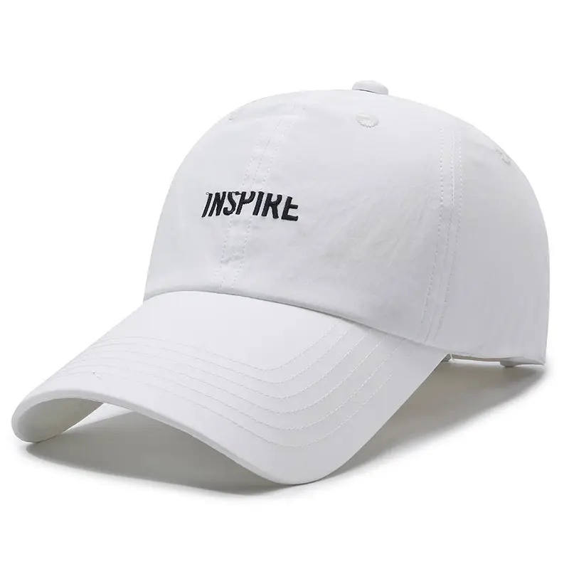 Men's Light Grey "INSPIRE" Baseball Cap - Image 3