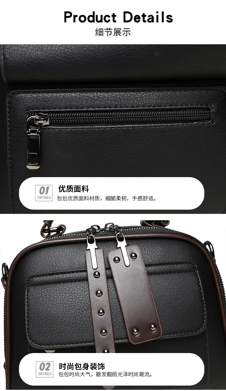 Black Crossbody Shoulder Bag for Women 2025 — feature 21