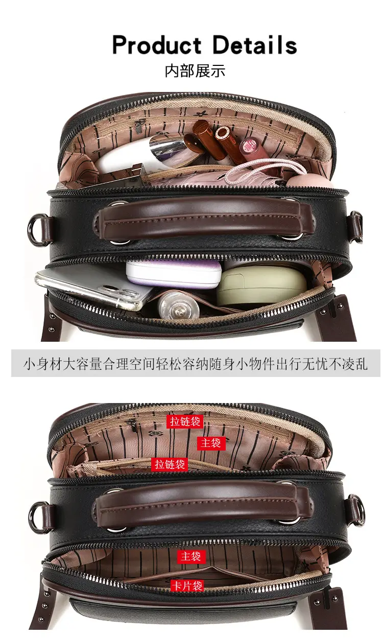 Black Crossbody Shoulder Bag for Women 2025 — feature 6